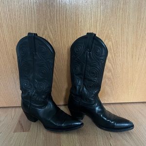 Black Cowboy Boots